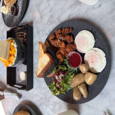 KFC platter at La Forêt Jubilee